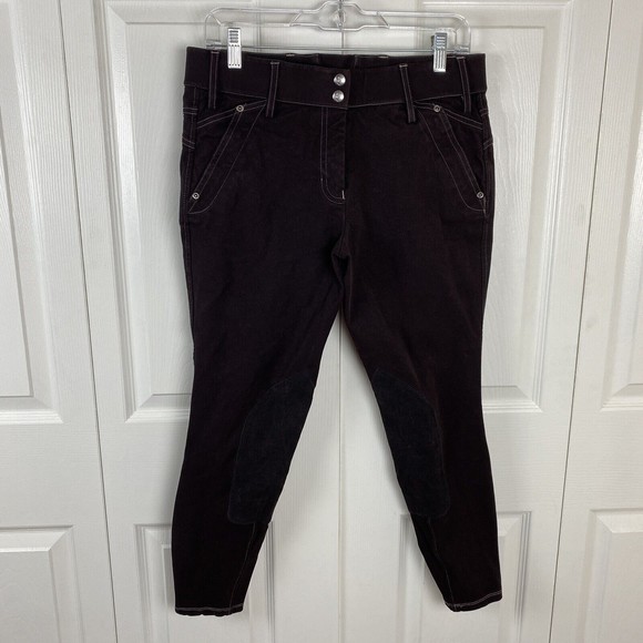 Ariat Pants - Ariat Size 30 Equestrian Riding Breeches Jodhpurs Brown Crop Pants